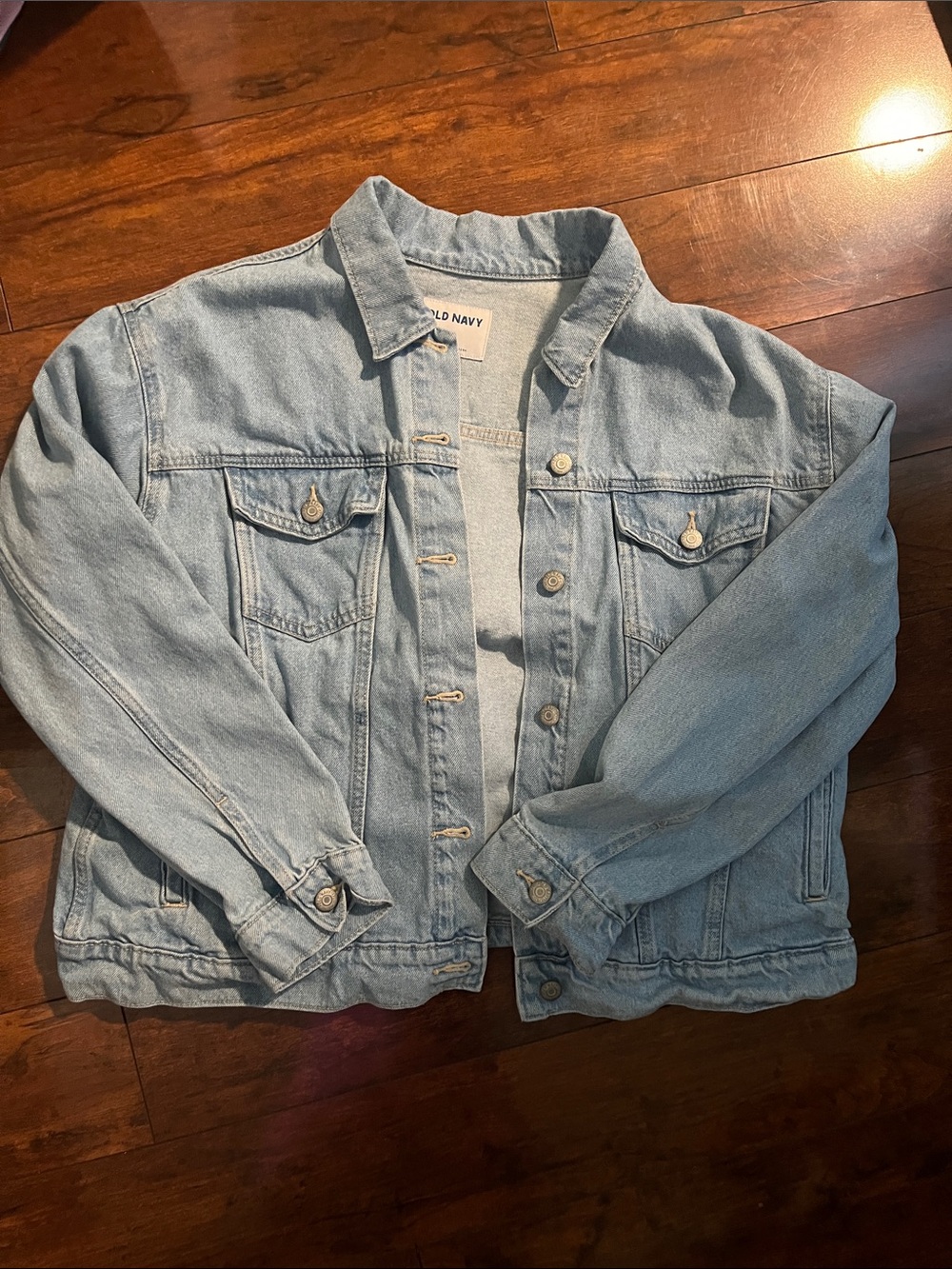 Old Navy Light Blue Denim Trucker Jacket